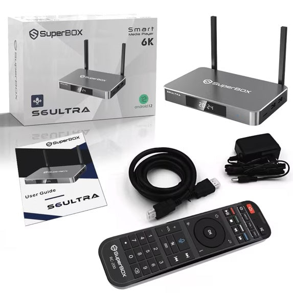 20 Units of Superbox S6 Ultra
